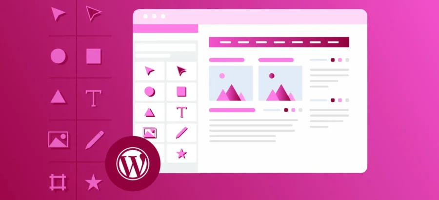 WordPress website with Elementor Page Builder
