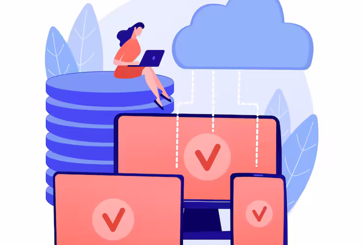 Saas Technology Abstract Concept Illustration 335657 2274