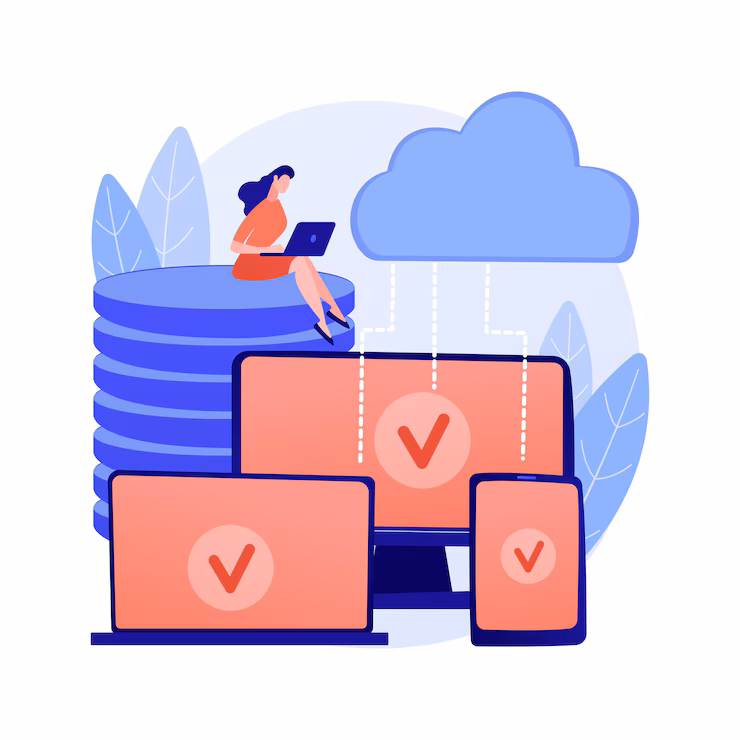Saas Technology Abstract Concept Illustration 335657 2274
